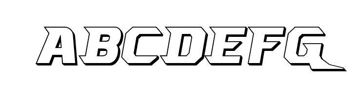 Borgsquad 3D  Free Fonts Download