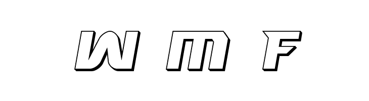 Borgsquad 3D  Free Fonts Download