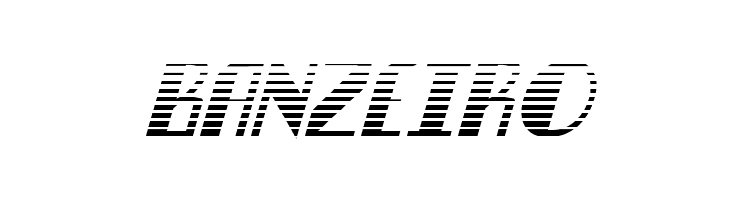 Nathan Brazil Gradient Italic  Free Fonts Download