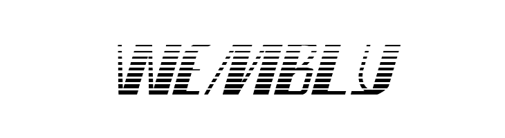 Nathan Brazil Gradient Italic  Free Fonts Download