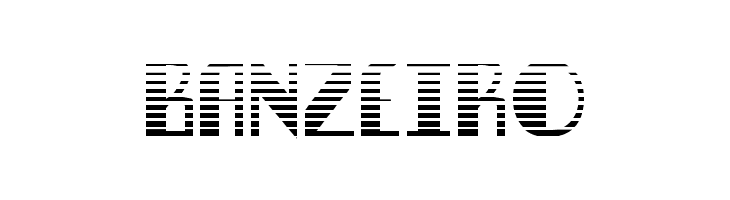 Nathan Brazil Gradient Regular  Free Fonts Download