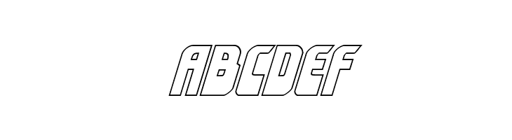 Eldebaran Outline Italic  Free Fonts Download