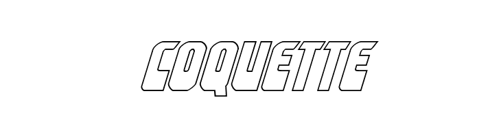 Eldebaran Outline Italic  Free Fonts Download