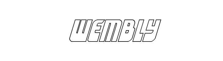 Eldebaran Outline Italic  Free Fonts Download