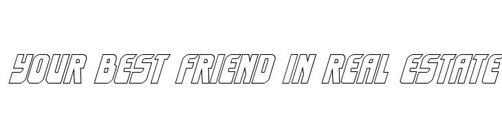 Eldebaran Outline Italic  Free Fonts Download