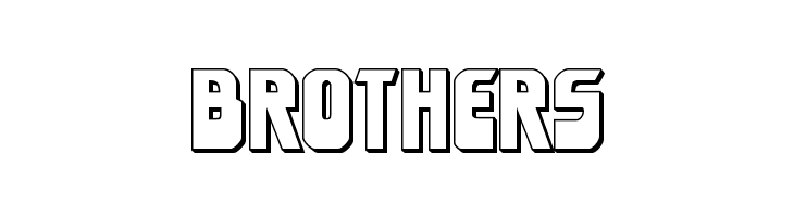 Eldebaran 3D Regular  Free Fonts Download