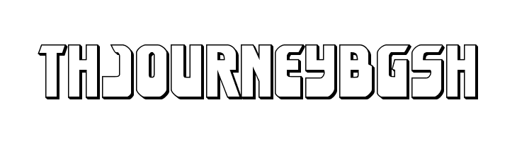 Eldebaran 3D Regular  Free Fonts Download