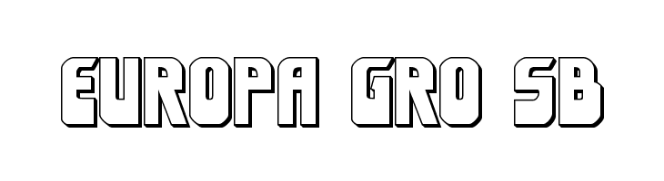 Eldebaran 3D Regular  Free Fonts Download