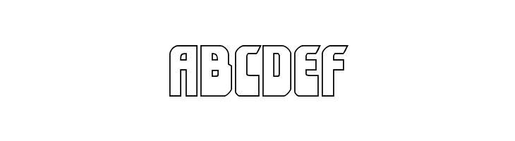 Eldebaran Outline Regular  Free Fonts Download