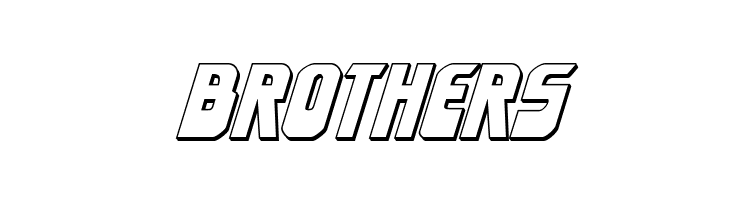 Eldebaran 3D Italic  Free Fonts Download