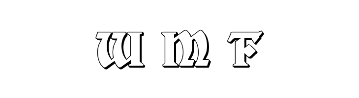 War Priest 3D Regular  Free Fonts Download