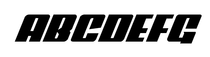 Power Lord Extra-Expanded Italic  Free Fonts Download