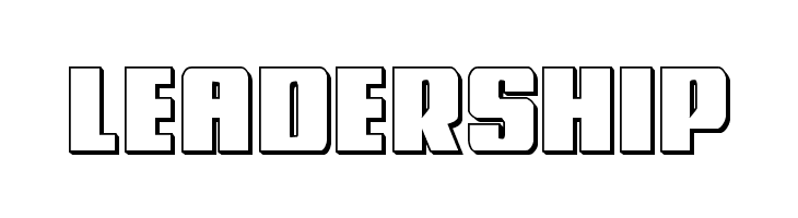 Power Lord 3D  Free Fonts Download