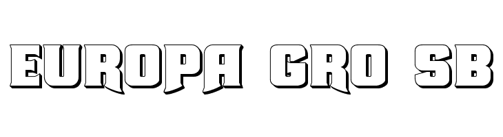 Union Gray 3D  Free Fonts Download