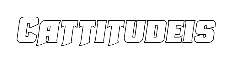 Union Gray Outline Semi-Italic  Free Fonts Download