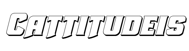 Union Gray 3D Italic  Free Fonts Download