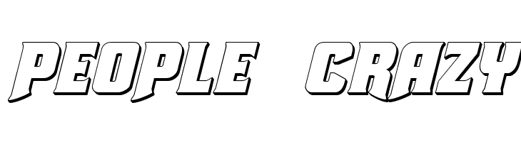 Union Gray 3D Italic  Free Fonts Download