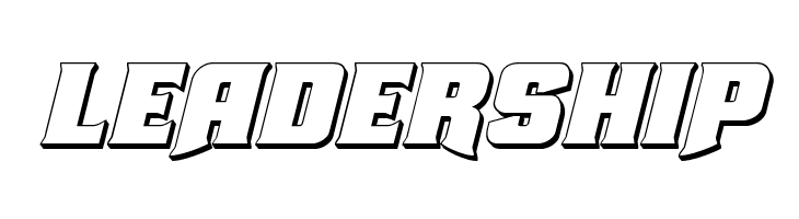 Union Gray 3D Italic  Free Fonts Download