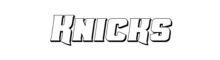Union Gray 3D Semi-Italic  Free Fonts Download