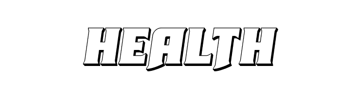 Union Gray 3D Semi-Italic  Free Fonts Download