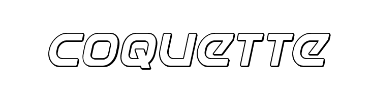 Universal Jack 3D Italic  Free Fonts Download