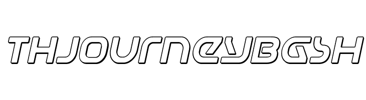 Universal Jack 3D Italic  Free Fonts Download