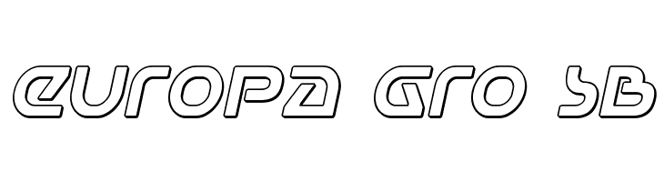 Universal Jack 3D Italic  Free Fonts Download