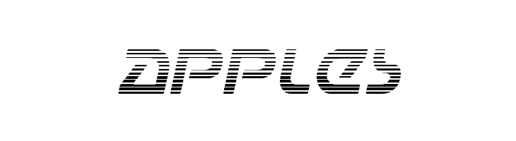 Universal Jack Gradient Italic  Free Fonts Download