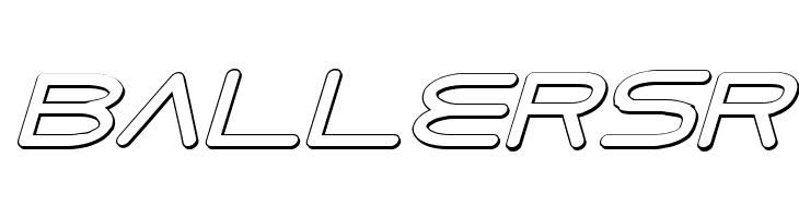 8th Element 3D Italic  Free Fonts Download