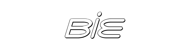 8th Element 3D Italic  Free Fonts Download