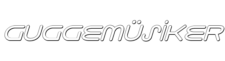 8th Element 3D Italic  Free Fonts Download