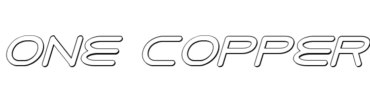 8th Element 3D Italic  Free Fonts Download