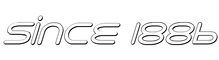 8th Element 3D Italic  Free Fonts Download