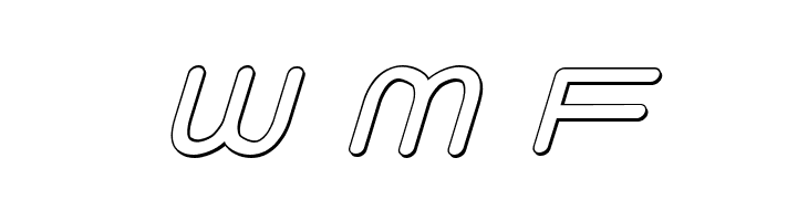 8th Element 3D Italic  Free Fonts Download