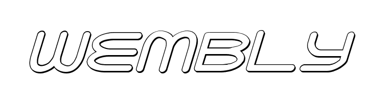 8th Element 3D Italic  Free Fonts Download