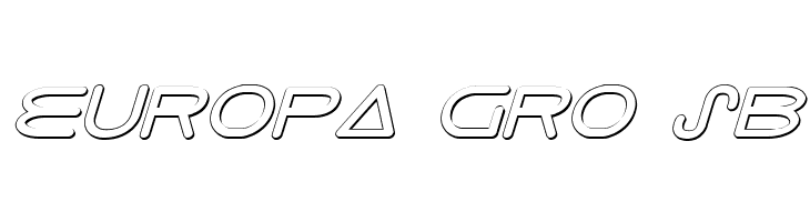 8th Element 3D Italic  Free Fonts Download