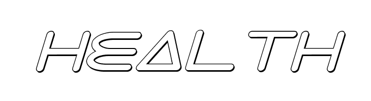 8th Element 3D Italic  Free Fonts Download