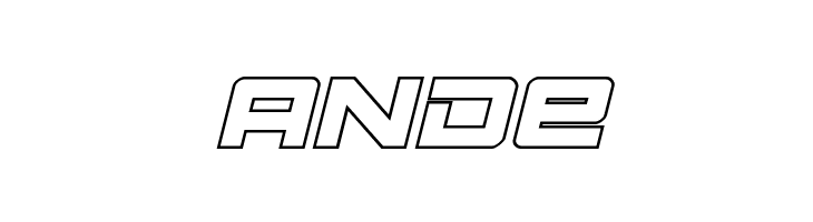 Montroc Outline Italic  Free Fonts Download