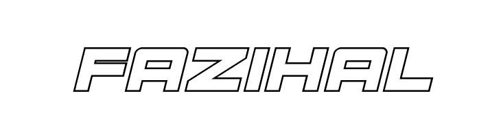 Montroc Outline Italic  Free Fonts Download