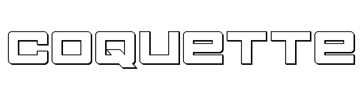 Montroc 3D  Free Fonts Download