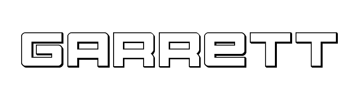 Montroc 3D  Free Fonts Download