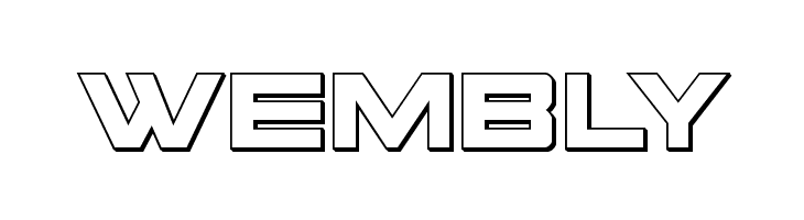 Montroc 3D  Free Fonts Download