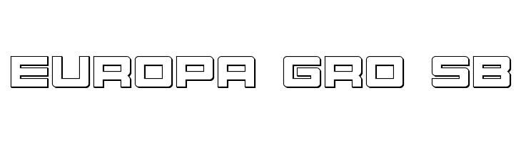 Montroc 3D  Free Fonts Download