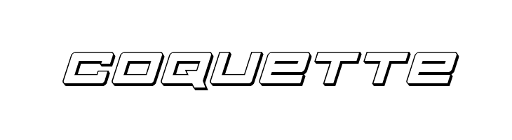 Future Forces 3D Italic  Free Fonts Download