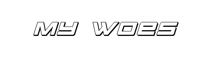 Future Forces 3D Italic  Free Fonts Download