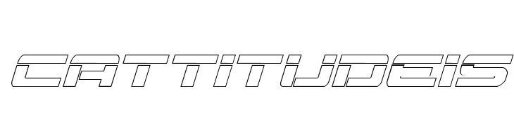 Vorpal Outline Italic  Free Fonts Download