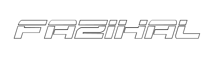 Vorpal Outline Italic  Free Fonts Download