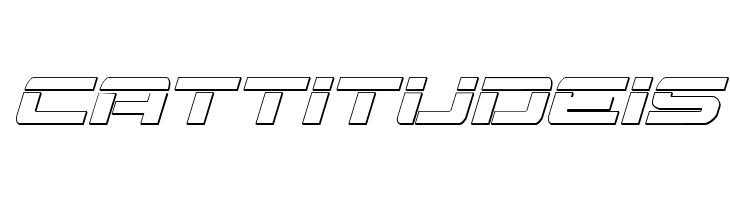 Vorpal 3D Italic  Free Fonts Download