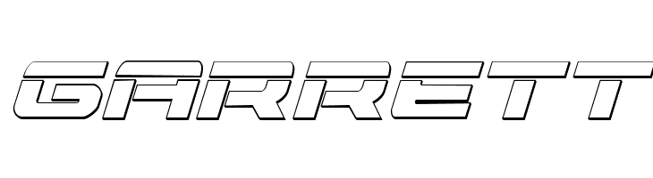 Vorpal 3D Italic  Free Fonts Download