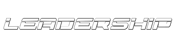 Vorpal 3D Italic  Free Fonts Download